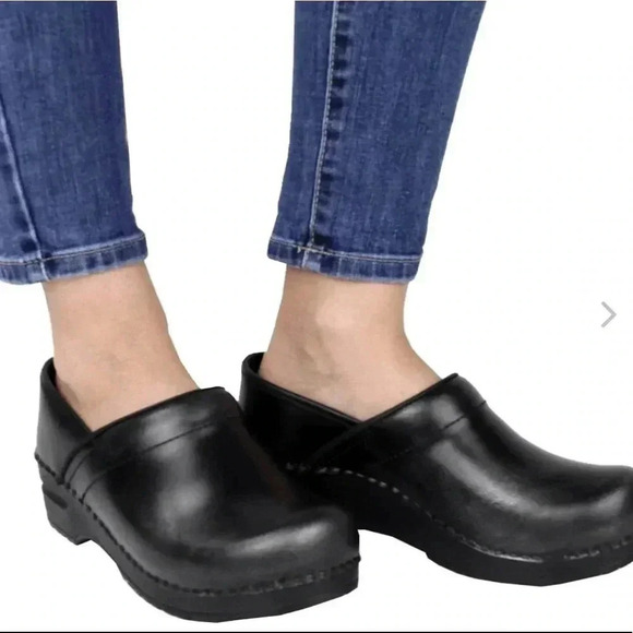 Dansko Women’s Navy Blue Clogs Shoes Size 38 7.5-8 - Picture 5 of 12